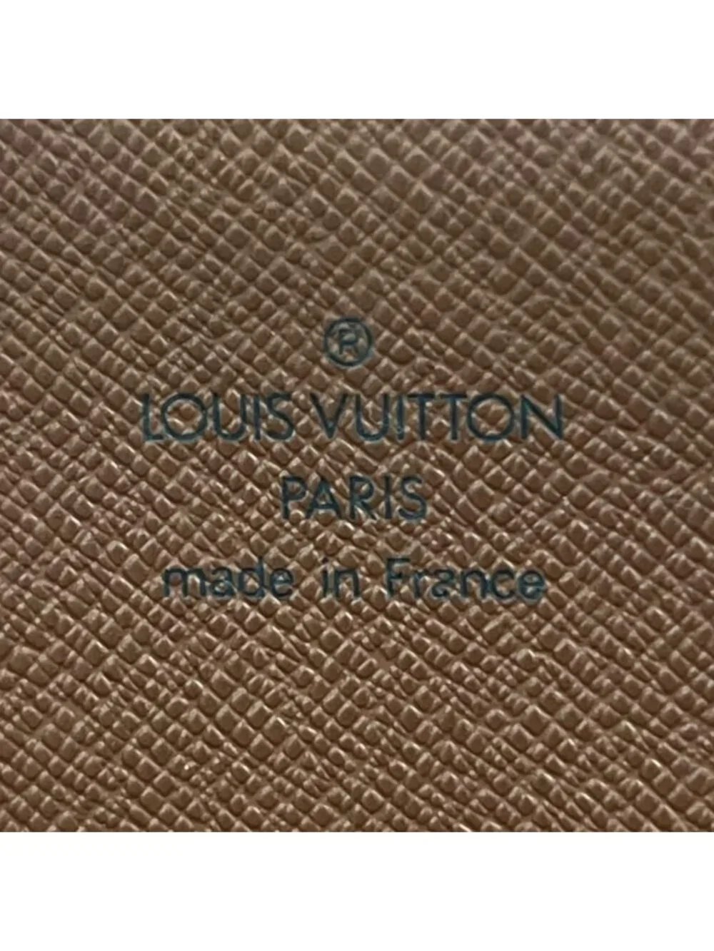 Louis Vuitton Clutch Monogram Poche Document Second Canvas Brown Gold